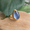 925 Silver Natural topaz Stone Ring 925 Silver Natural topaz Stone Ring