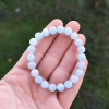 8mm Natural Aquamarine Bracelet