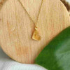 925 Sterling Silver Citrine Stone Pendant 925 Sterling Silver Citrine Stone Pendant
