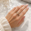 925 Sterling Silver Citrine Stone Ring