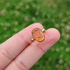 925 Sterling Silver Citrine Stone Ring