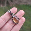 925 Sterling Silver Citrine Stone Pendant 925 Sterling Silver Citrine Stone Pendant