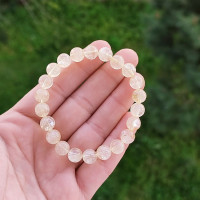 8mm Natural Citrine Stone Bracelet