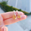 925 Sterling Silver Citrine Stone Pendant 925 Sterling Silver Citrine Stone Pendant