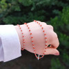 925 Silver Natural Red Coral Set 925 Silver Natural Red Coral Set