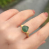 925 Silver Rare Emerald Stone Ring 925 Silver Rare Emerald Stone Ring