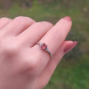 925 Silver Pink Tourmaline Stone Ring 925 Silver Pink Tourmaline Stone Ring