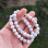 8mm Natural Howlite Stone Bracelet