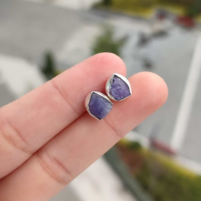 925 Silver ilolit Stone Earring