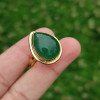 925 Sterling Silver Aventurine Stone Ring - Special Design 925 Sterling Silver Aventurine Stone Ring - Special Design