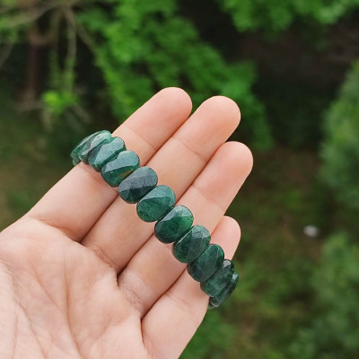 Natural Aventurine Stone Bracelet - Special Cut