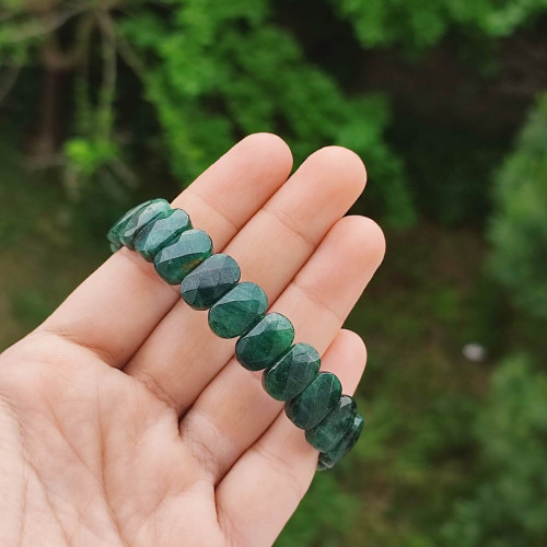 Natural Aventurine Stone Bracelet - Special Cut Natural Aventurine Stone Bracelet - Special Cut