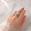 925 Silver Kyanite Stone Ring