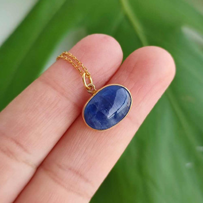 925 Silver Kyanite Stone Pendant