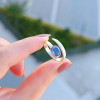 925 Silver Kyanite Stone Ring - Free Size 925 Silver Kyanite Stone Ring - Free Size