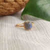 925 Silver Labradorite Stone Ring 925 Silver Labradorite Stone Ring