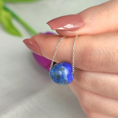 925 Silver Natural Lapis Lazuli Pendant
