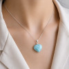 925 Ayar Gümüş Larimar Kolye