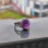 925 Silver Natural Amethyst Stone Ring - Men Ring