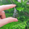 925 Sterling Silver Moldavite Stone Pendant 925 Sterling Silver Moldavite Stone Pendant