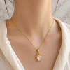 925 Silver Moonstone Pendant