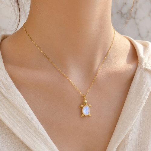 925 Silver Moonstone Pendant