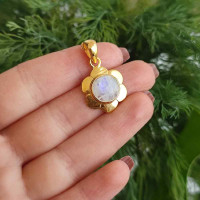 925  Sterling Silver Moonstone Pendant - Special Design