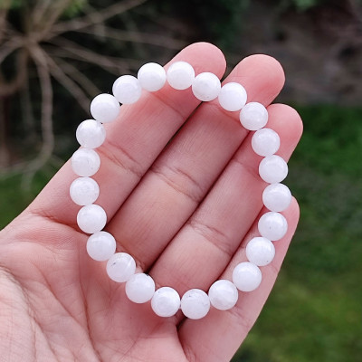 8mm Natural Moonstone Bracelet