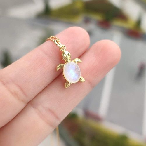 925 Silver Moonstone Pendant
