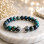 8mm Natural Chrysocolla Bracelet