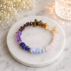 Multi Stone Bracelet ,Several Tybes Of Stones