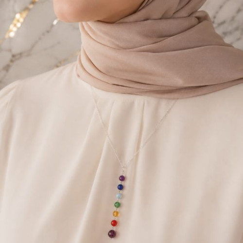 Multi Stone Pendant . chakra in One Pendant