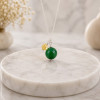 Multi Stone Green Pendant agate &  citrine in One Pendant