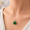Multi Stone Green Pendant agate &  citrine in One Pendant