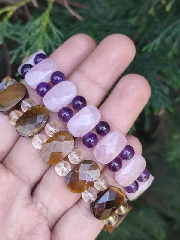 8mm Kaplan Gözü Taşi Bileklik