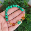 Multi Stone Bracelet , 8mm Malachite , Amber , Strawberry Quartz , Emerald & Citrine Stones Bracelet Multi Stone Bracelet , 8mm Malachite , Amber , Strawberry Quartz , Emerald & Citrine Stones Bracelet
