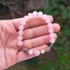 Multi Stone Bracelet , 8mm Rose Quartz , Labradorite , Amethyst , Pearl & Kunzite Bracelet Multi Stone Bracelet , 8mm Rose Quartz , Labradorite , Amethyst , Pearl & Kunzite Bracelet