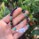 Multi Stone Bracelet , 8mm Natural Black Tourmaline , Turquoise , Moonstone & Blue Chalcedony ( Lace Agate ) Stones  Bracelet