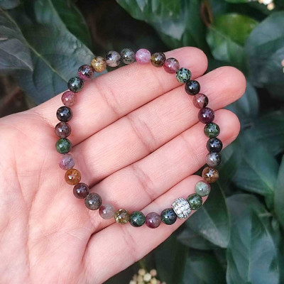 6mm Natural Colored Tourmaline