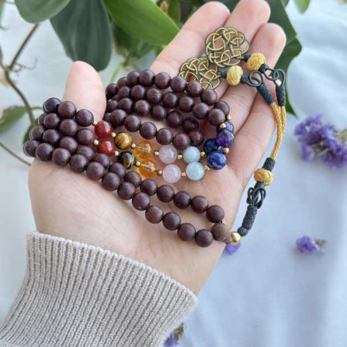 Multistone Rosary - Multi Gemstone Rosary Multistone Rosary - Multi Gemstone Rosary