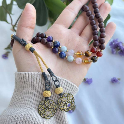 Multistone Rosary - Multi Gemstone Rosary Multistone Rosary - Multi Gemstone Rosary