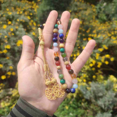 Multistone Rosary - Multi Gemstone Rosary