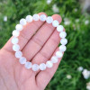 8mm Selenite Stone Bracelet