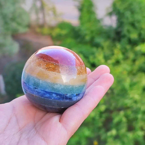 Seven Chakras Energy Healing Ball Seven Chakras Energy Healing Ball
