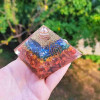 Seven Chakras Energy Healing Orgone Pyramid Seven Chakras Energy Healing Orgone Pyramid