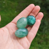 Natural Fluorite Tumbled Stone Natural Fluorite Tumbled Stone