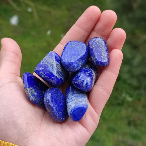 Lapis Lazuli Tumbled Stone Lapis Lazuli Tumbled Stone