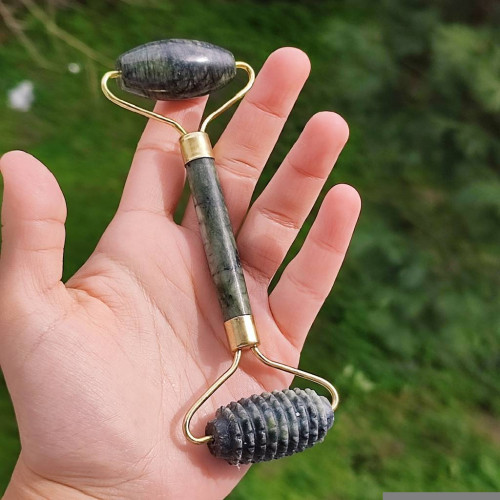 Natural Canadian Jade Roller Natural Canadian Jade Roller