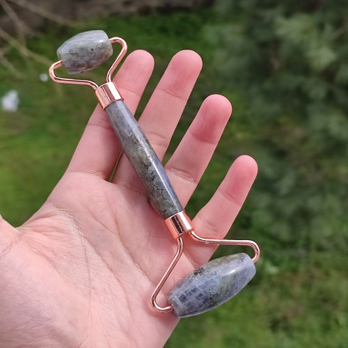 Natural Labradorite Stone Roller Natural Labradorite Stone Roller