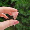 925 Silver Natural Rhodochrosite Stone Pendant